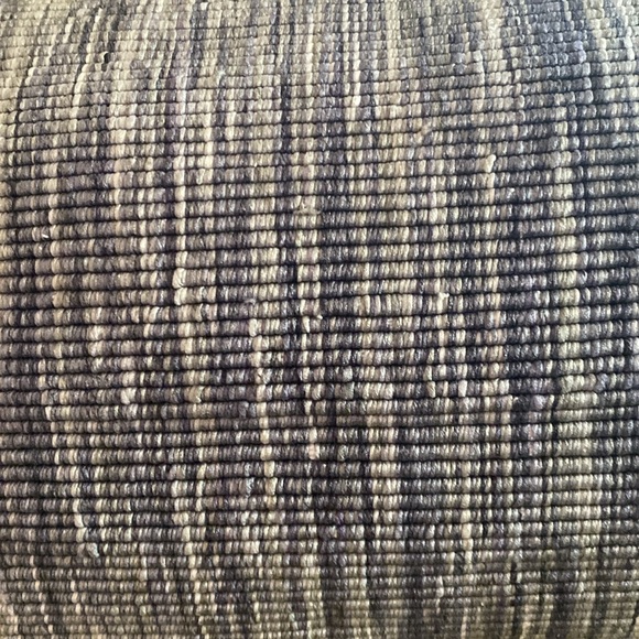 Blue and white lumbar pillow by Halston - Picture 3 of 6